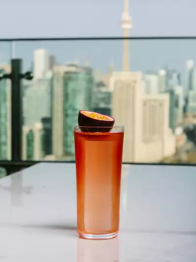 Valerie | Hot Step cocktail at Valerie in Hotel X Toronto