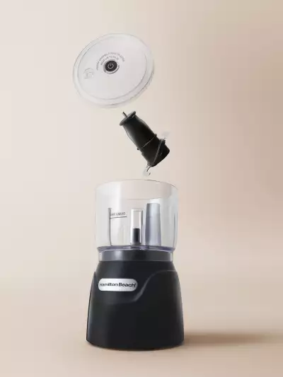 Meal prep gadgets | Hamilton Beach Stack & Press 3 Cup Chopper