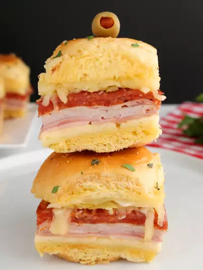 Finger food appetizers | Italian sandwich sliders recipe