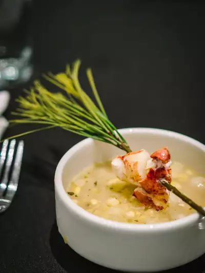 Indigenous food experiences in Canada | A bowl of soup at A Taste of the Atlantic