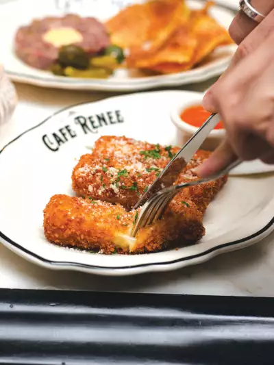 Best new Toronto restaurants | Gruy&egrave;re cheese sticks at Cafe Renee in Toronto