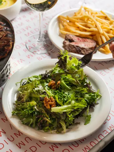 Best new Toronto restaurants | Salad at J's Steak Frites