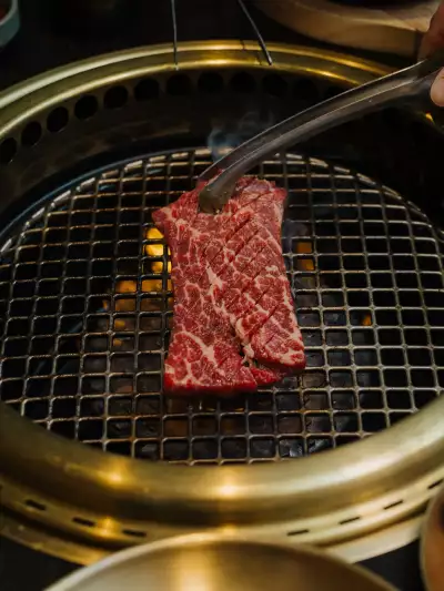 Best new Toronto restaurants | Raw meat on the grill at Takja BBQ House