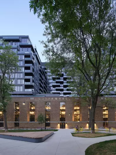 Best new Toronto restaurants | The exterior of Waterworks Food Hall