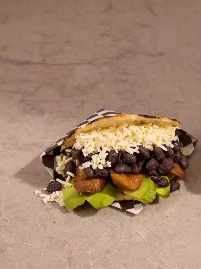 Best new Toronto restaurants | An arepa from Arepa Republic in Waterworks Food Hall