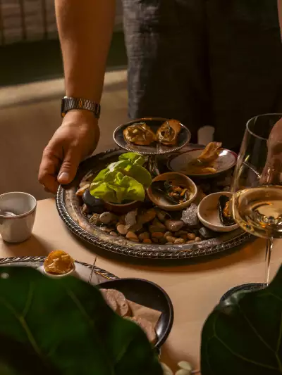 Best new restaurants in Toronto | Chef Gerry Quintero hand delivers a course at his Little Italy tasting menu spot, Ficoa