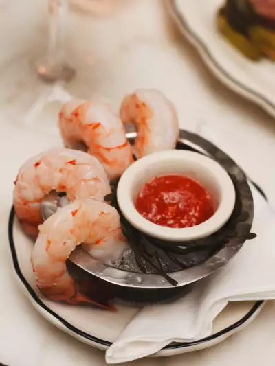 Cafe Renée, Toronto | Shrimp cocktail at Cafe Renée