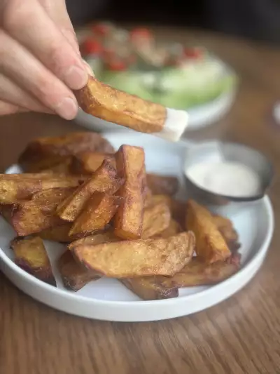 Fries at Wolfie Toronto