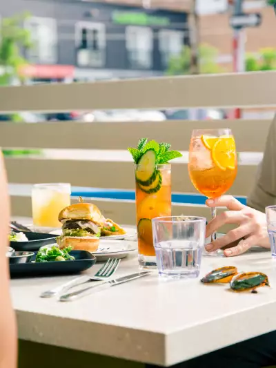 The best cafes in Toronto | Summery cocktails at The Drake Cafe