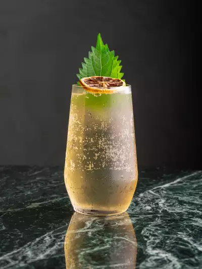 New restaurants Toronto | A whisky highball at Jade Yorkville