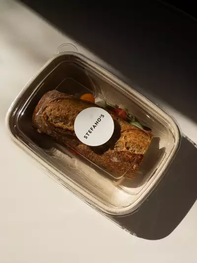 Best new restaurants Toronto | A takeout sandwich at Stefano's Diner in Toronto