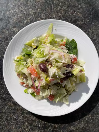 Markham restaurants | Greek Salad at Unionville Arms Pub & Grill