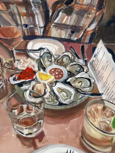 Toronto artists | Bar Raval by Kelsea Chatburn