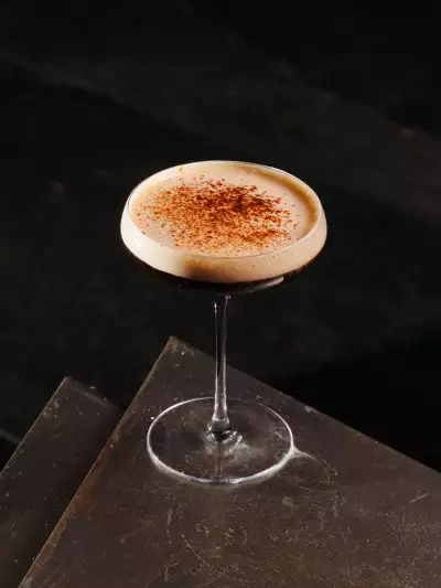 Best new restaurants Toronto | Coffee & Cascara Espresso Martini at Slice of Life Toronto