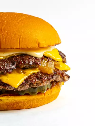 The best burgers in Toronto | A smash burger at Burger Drops