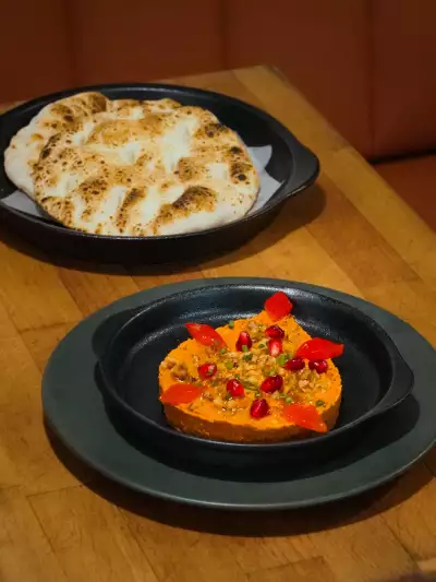 Muhammara at Arbequina