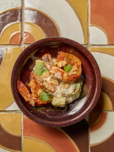 Ajillo Shrimp at Madrina Bar y Tapas