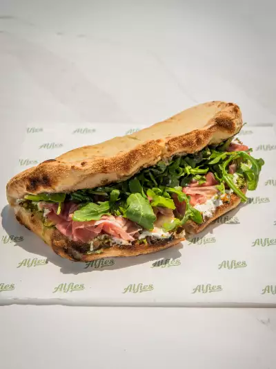 Toronto sandwiches | A sandwich from Alfie&rsquo;s Sandwiches + Market