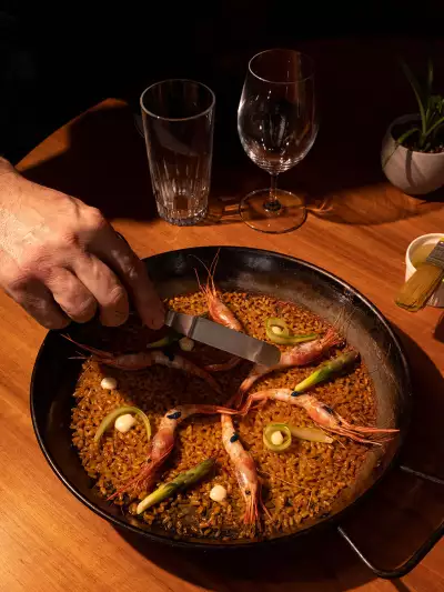 Romantic restaurants in Toronto | Shrimp paella at Casa Paco