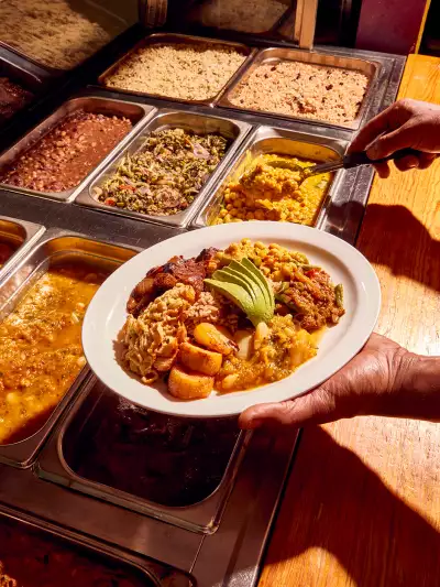 The best vegan restaurants in Toronto | A plate at V's Caribbean Restaurant