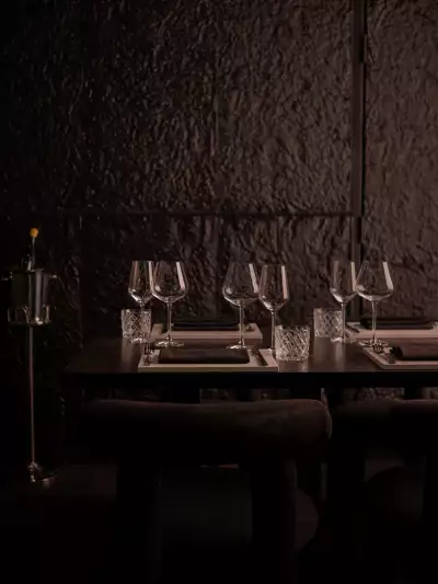 A dining table at Lyla Toronto
