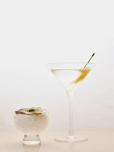 A martini at Lyla Toronto