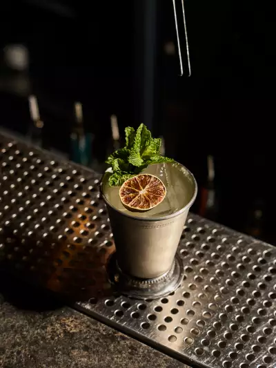 The Spice Route mocktail at Lyla Toronto