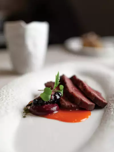 A cut of meat at Don Alfonso 1890