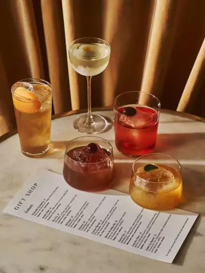 The best bars in Toronto | Assorted cocktails at Gift Shop on Ossington