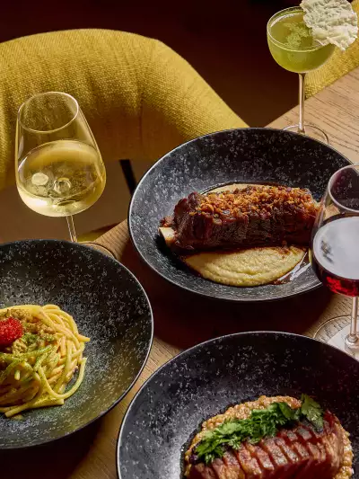 The best bars in Toronto | Assorted plates at No Vacancy