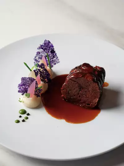 Best restaurants Toronto | A meat dish at Don Alfonso 1890