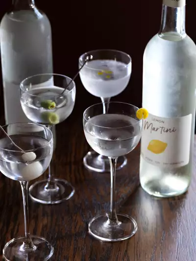 Martinis at Bar Allegro