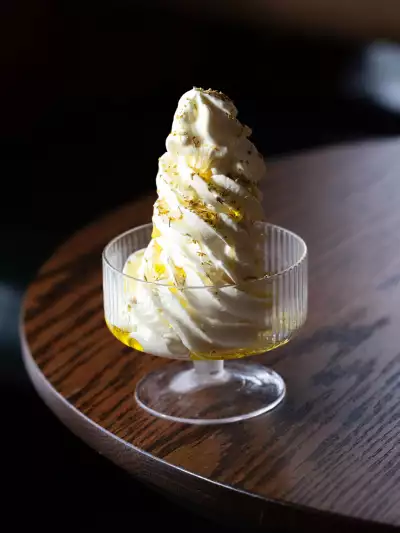 Soft serve ice cream at Bar Allegro