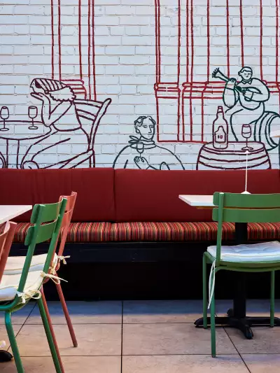 Best patios Toronto | The patio at Taberna Lx