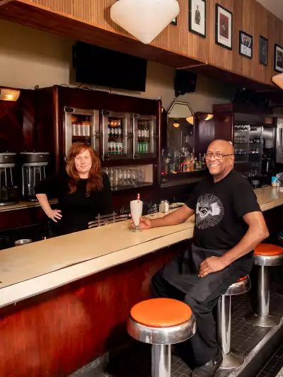 The Lakeview Diner&rsquo;s general manager Frances Bell and chef Randy Hamilton