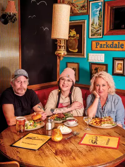 Sibling-duo Jud and Maggie Ruhl, and chef Mack Elo-Shepherd maintain Skyline Restaurant&rsquo;s legendary charm