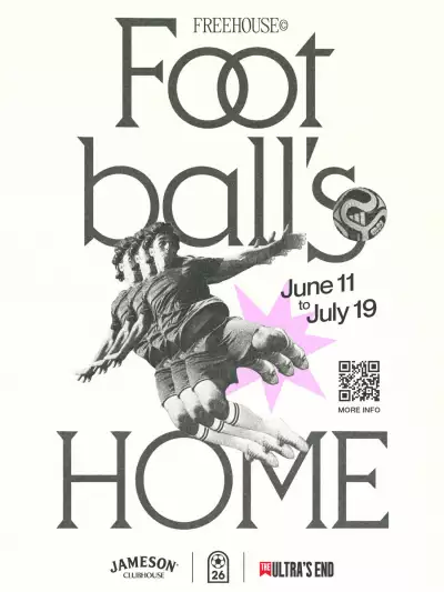 Where to watch the FIFA World Cup in Toronto | A soccer poster for the Walrus