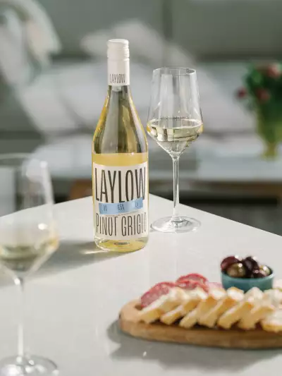 Summer drinks | Laylow Pinot Grigio bottle and glass