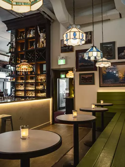 Eccentric decor at The Dirty Laundry