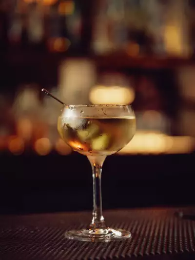 The best patios in Toronto | A dirty martini at Contrada on College Street