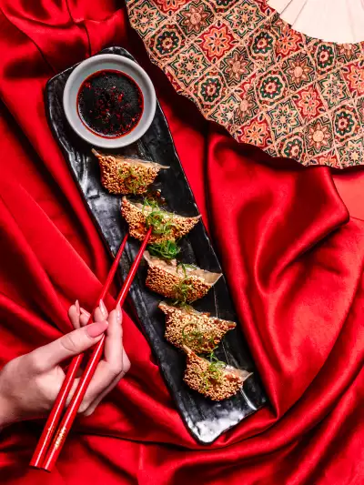 Dumplings at Honey Chinese
