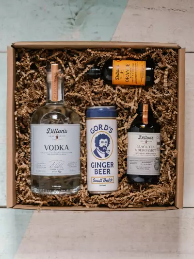 Fall drinks: Dillon's Black Tea & Bergamot Mule cocktail kit