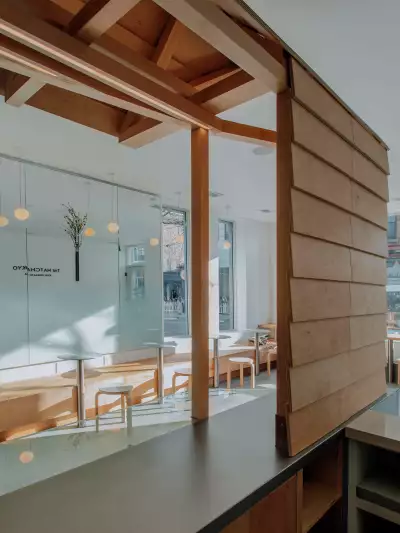 Best caf&eacute;s and coffee shops in Toronto | Seating inside The Matcha Tokyo