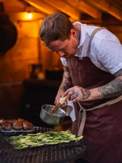 Chef Joel at Down Home
