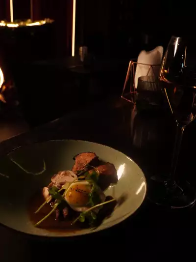 A lamb dish at Don't Tell