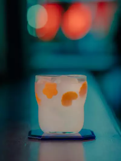 Heart- Shaped Box cocktail at The Dirty Laundry
