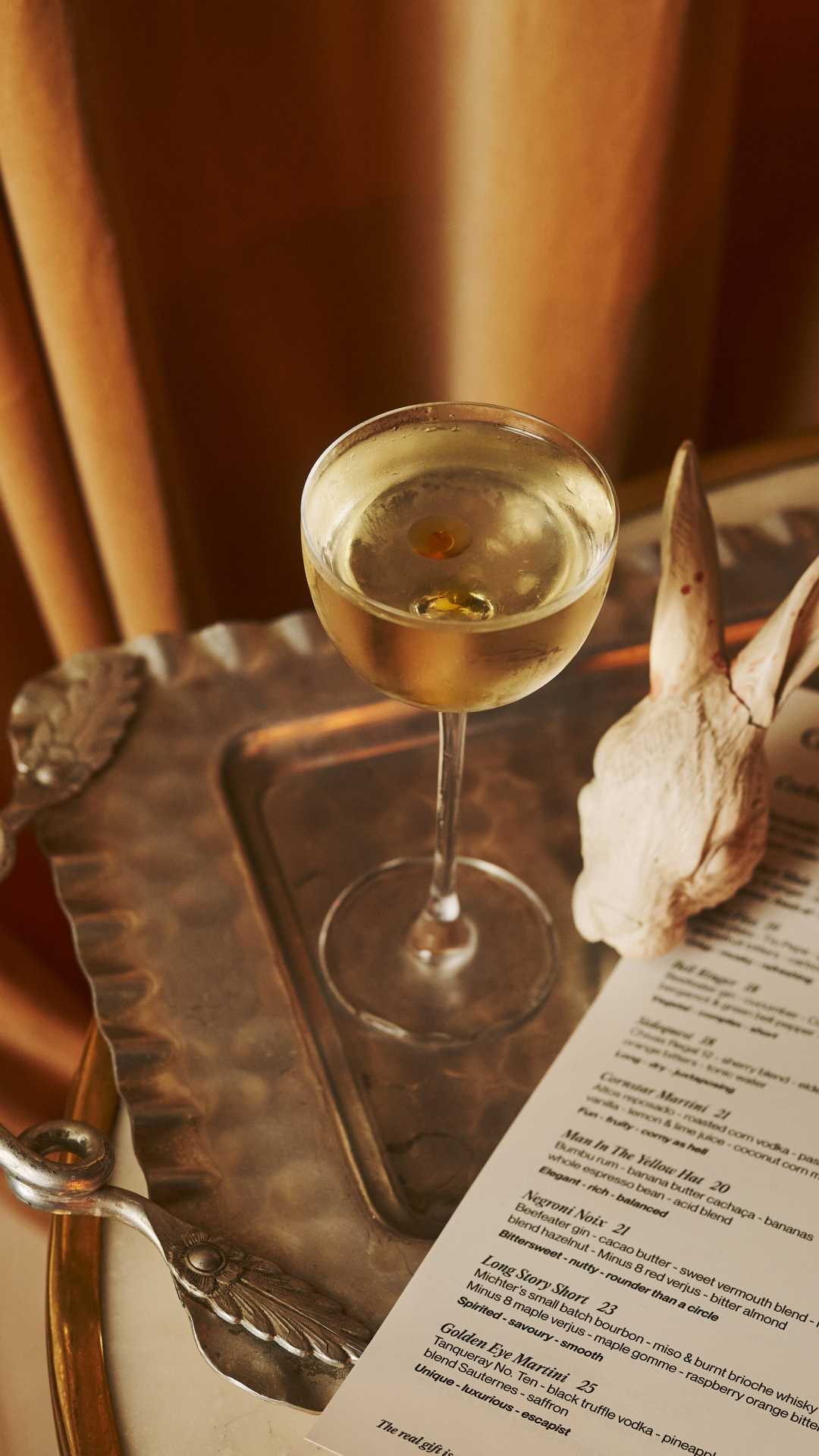 Toronto speakeasies | A cocktail at Gift Shop