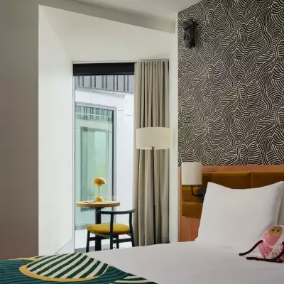 Inside the newly renovated Drake Hotel, Toronto | A guest room at the Drake Hotel Toronto
