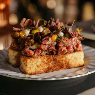 Best new restaurants Toronto | Steak tartare at Bar Prequel