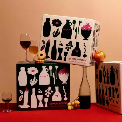 Foodie gift ideas | Grape Witches Classic Natural Wine Advent
